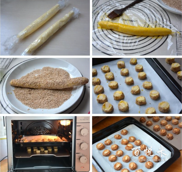 芝麻杏仁小酥餅，簡單好操作的小餅干，一口一個，營養(yǎng)豐富